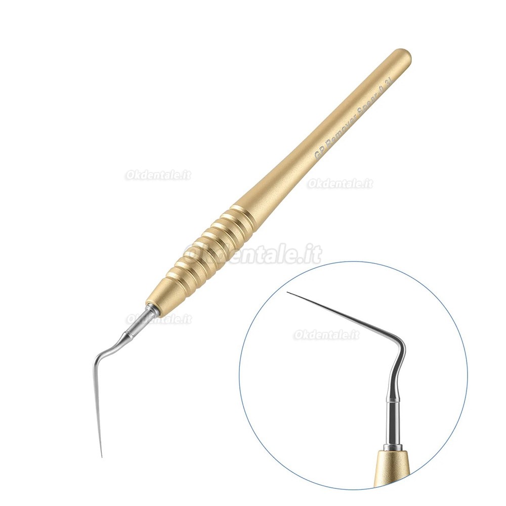 Strumento rimozione guttaperca pour endodontica, Lancia rimozione guttaperca